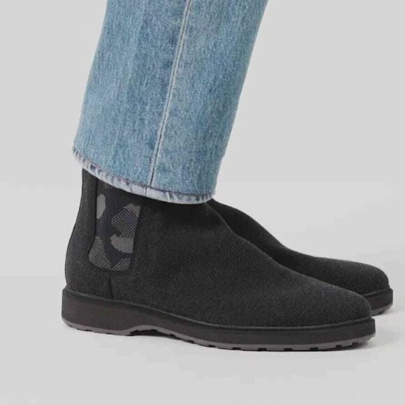 Rothys The Merino Chelsea Boots Camouflage Camo Black Gray New Mens Size 12.5 main image 8